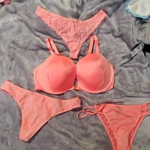 Victoria Secret Bra 3pc Set